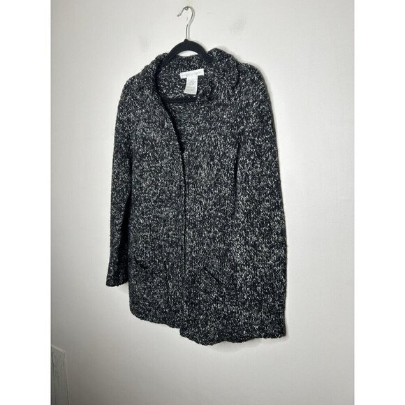 American Knitworks Womens Sweater Cardigan Button Down Cottagecore Size Medium - Picture 2 of 12